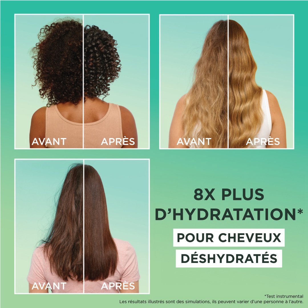 Aloe Vera Shampoo Before & After